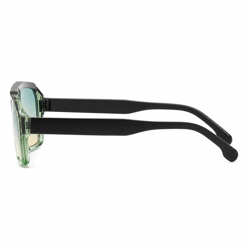 Black Frame Grey Lens Willow Square Frame Shades 1