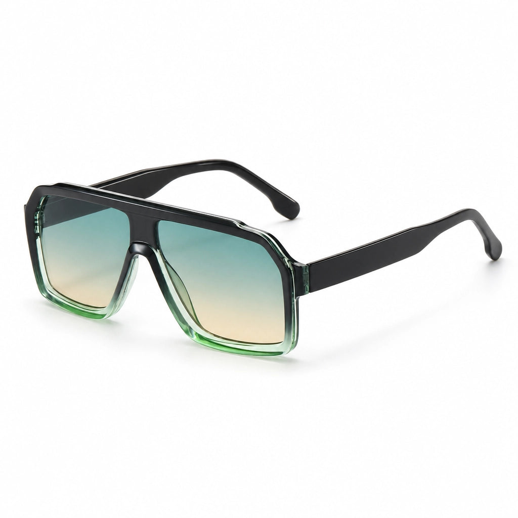 Black Frame Grey Lens Willow Square Frame Shades 2