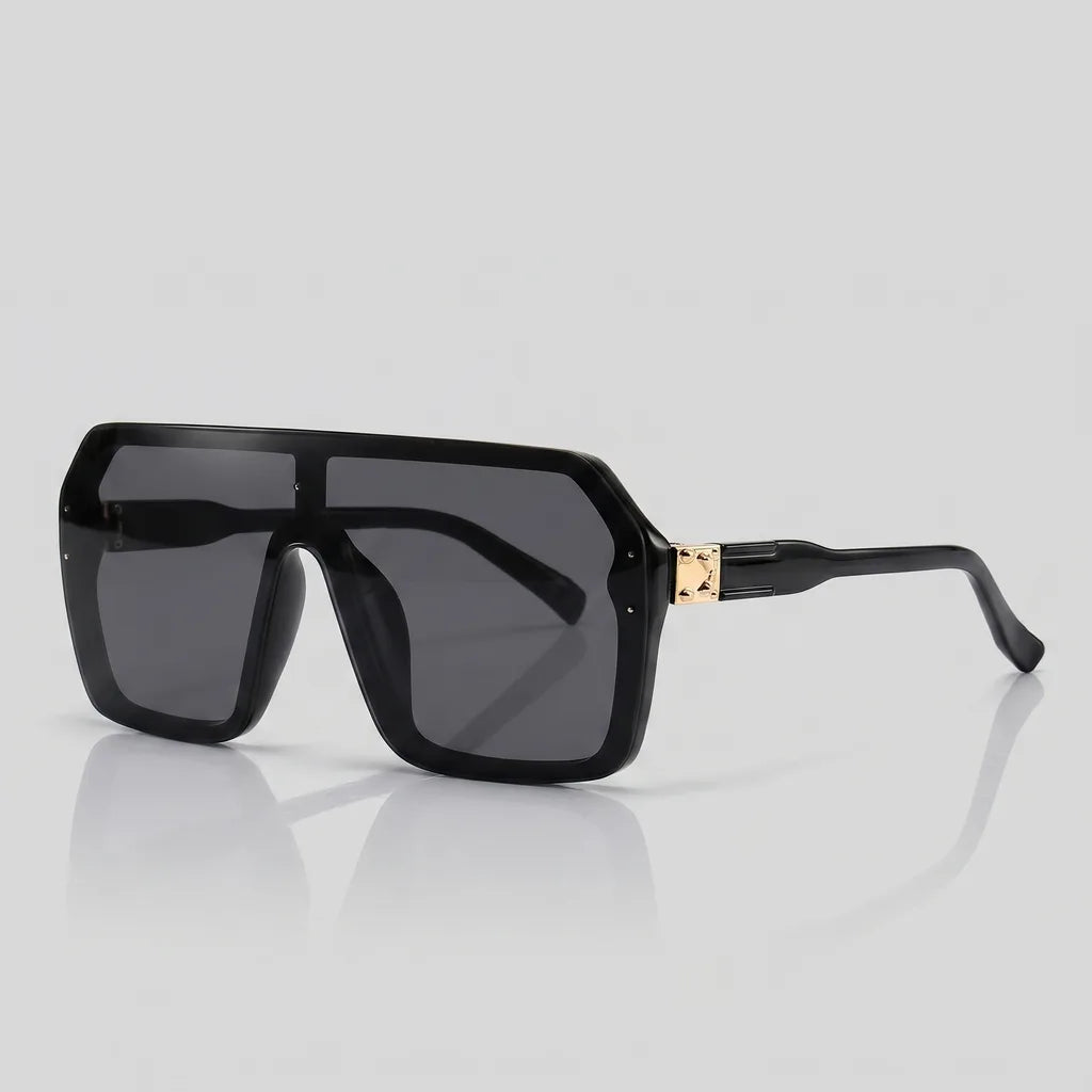 Men's C1 Black/Black/Gray June 9 Sherman Flat-Top Shades