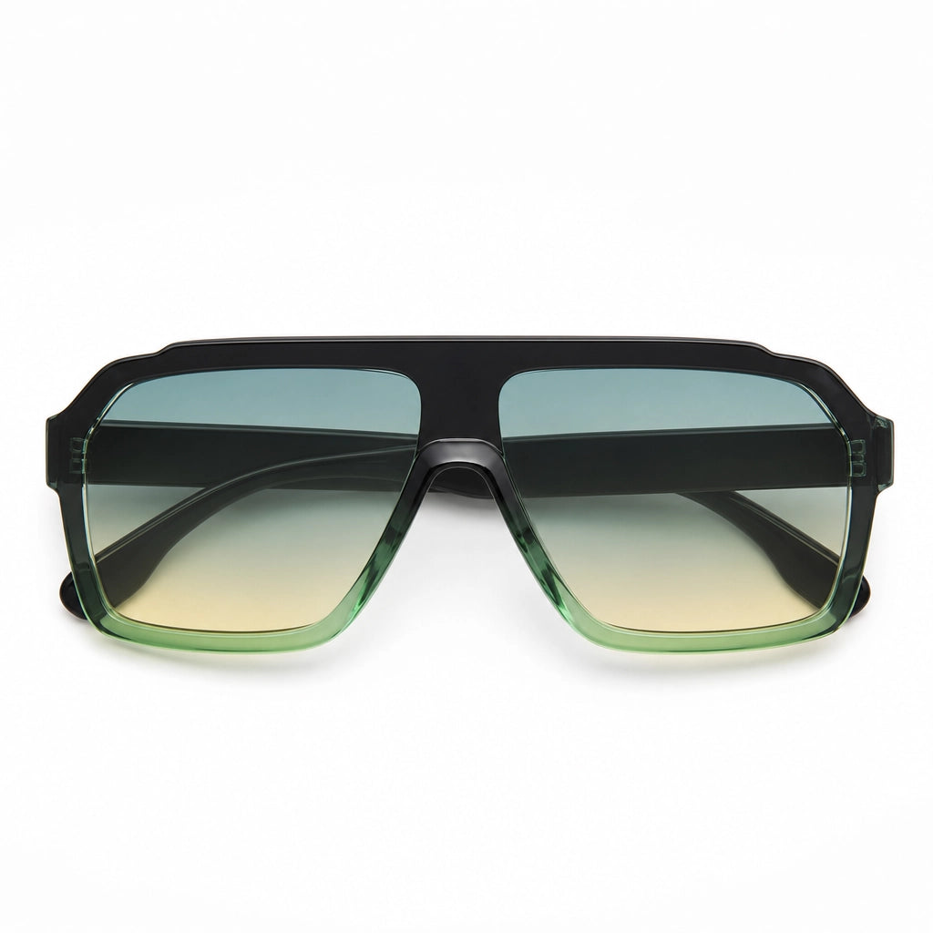 Black Frame Grey Lens Willow Square Frame Shades 3