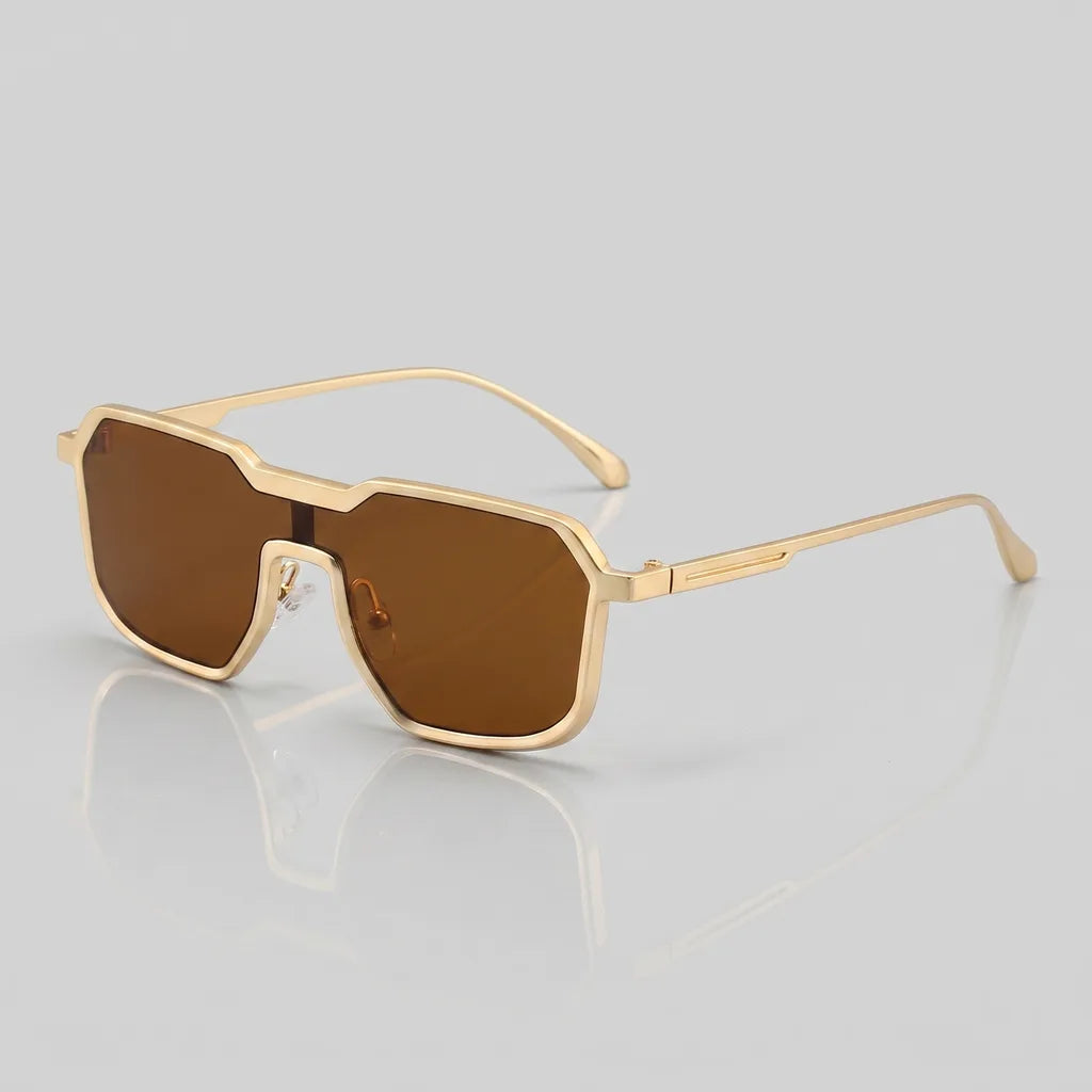 Men's Gold/Brown Westbrook Irregular Shades