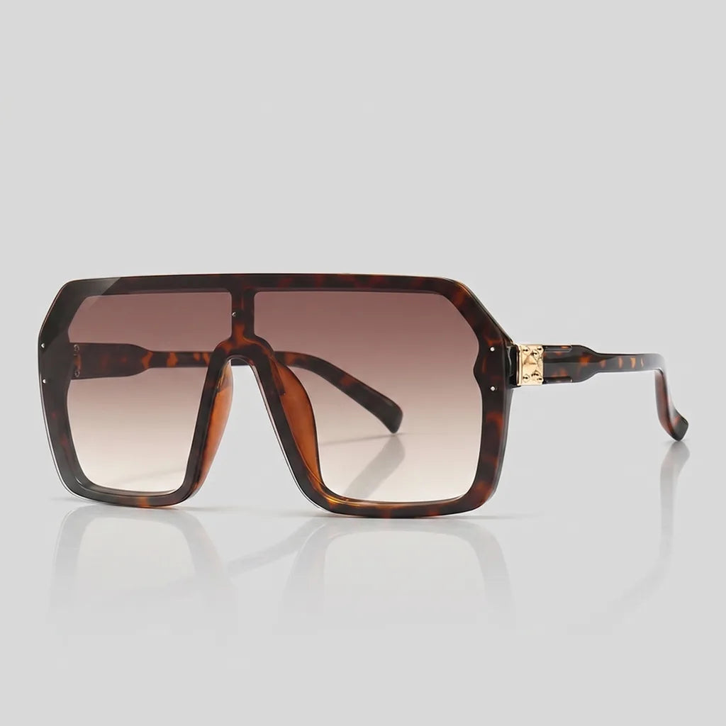 Men's Brown June 9 Sherman Flat-Top Shades