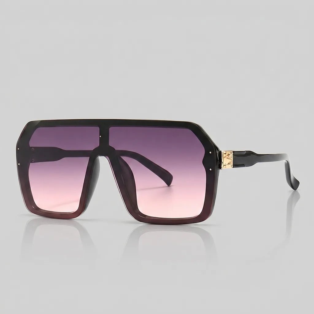 Men's C4 Black/Pink Gradient June 9 Sherman Flat-Top Shades